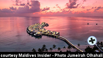 courtesy Maldives Insider - Jumeirah Maldives Olhahali Island Water-Villas