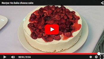 Haveeru Youtube Video - No bake cheese cake 